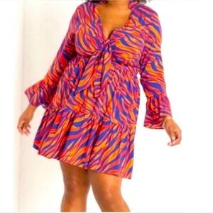 Vibrant Multicolor Women's Dress